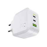 GREEN CELL 65W 2x USB-C PD 1x USB QC 3.0 PowerGaN