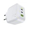 GREEN CELL 65W 2x USB-C PD 1x USB QC 3.0 PowerGaN