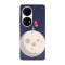 Husa compatibila cu Huawei Nova Y70 model Moon party, Silicon, TPU, Viceversa