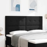 vidaXL Tăblie cap cu headboard Negru 180 cm Piele artificială 3337849