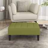 VidaXL Taburet, verde deschis, 78x56x32 cm, catifea