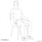 Scaune de dining 6 buc. Piele artificiala Maro - 9
