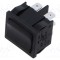 Comutator Rocker DPDT 3 poziții (ON)-OFF-(ON) 6A 250V negru Marquardt