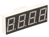 Afișaj LED 7 Segmente 14,2mm 4 Digiti Verde
