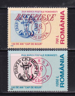 RO 1998 LP 1460 &amp;quot;Ziua marcii postale rom.&amp;quot; , serie , MNH foto