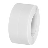 Banda adeziva etansare PVC, alba, 3.2mx3.8cm, rezistenta la apa, pentru baie si bucatarie