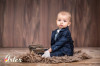 Costum bleumarine pentru bebelusi - Set complet (Marime Disponibila: 0-1 luni)