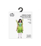 Costum carnaval Zana Verde pentru copii 130/140 cm (9-10 ani)