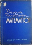 Despre invatarea matematicii. Aspecte psiho-pedagogice &ndash; E. Rusu