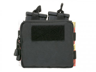 Pouch incarcator dublu 8FIELDS Negru foto