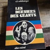 Les derniers des geants - C.L. Sulzberger