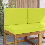 vidaXL Perna pentru canapea de exterior 2 pcs Verde Poliester 900715