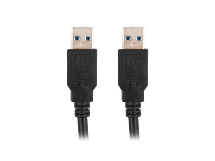 Cablu USB-A M/M 3.0 1,8 m negru