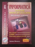 INFORMATICA MANUAL PENTRU CLASA A X-A - Milosescu, Clasa 10