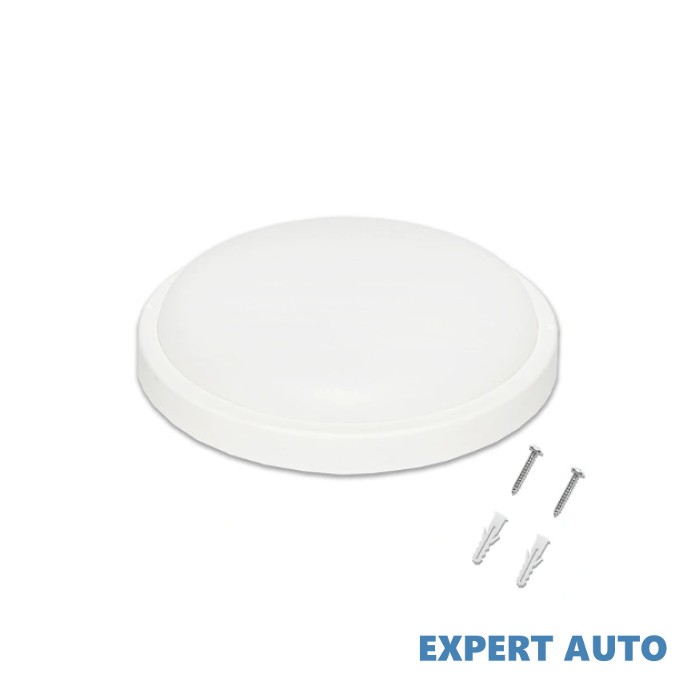 Plafoniera led de interior/exterior cu senzor 24w, 4000k, 220v, 260mm, ip65 breckner germany cod: bk69400 Alta marca Alt model #7