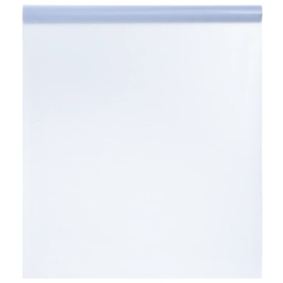Folie fereastră, statică/mată, gri, 90x2000cm, PVC foto