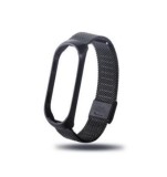 Curea din metal pentru Xiaomi Band 3, 4, negru - 650169