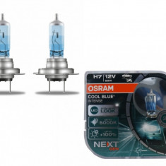 Set 2 Becuri Auto Halogen NEXT GEN Osram Cool Blue Intense H7 64210CBN-HCB 12V Performance AutoTuning