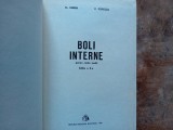 BOLI INTERNE PENTRU CADRE MEDII de FL. MARIN si C. POPESCU, 1980