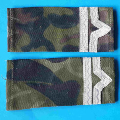 Epoleti vechi de colectie - uniforma Camuflaj - Maistru Militar