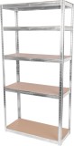 Reg&aacute;l Racks RAT40 MS, kovov&yacute;, MDF, 5 pol&iacute;c, 1800x900x400 mm, max. 175 kg/polica