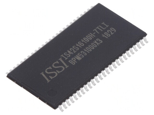 Memorie DRAM 16Mb 512kx16 143MHz TSOP50 II