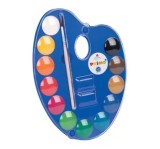 Cumpara ieftin Acuarele Morocolor Primo, diametru pastila 25 mm, 12 culori