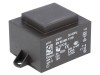 Transformator HAHN PCB 10VA 230V 12V Incapsulat BVEI Montare PCB 68x42x35mm