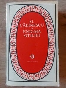 Enigma Otiliei- G. Calinescu foto