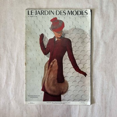 Les jardin des modes - Octobre 1938 - No. 266 foto