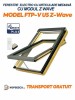 Fereastra electro cu articulare mediana, Fakro, cu modul Z-WAVE FTP-V U5