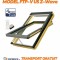 Fereastra electro cu articulare mediana, Fakro, cu modul Z-WAVE FTP-V U5