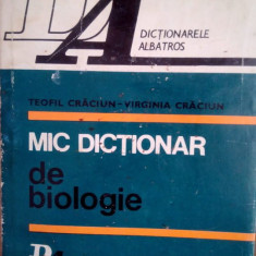 Teofil Craciun - Mic dictionar de biologie (1976)