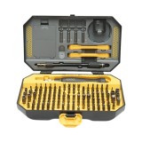 Trusa surubelnite de precizie cu biti torx, hex, cruce pentru electronice 145 piese Cr-V