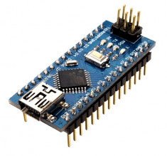 Placa de dezvoltare compatibila cu Arduino NANO (ATmega328p ?i CH340) foto