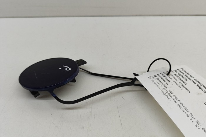 Capac c&acirc;rlig de remorcare bara de protecție față VW GOLF VII 5G1, BQ1, BE1, BE2 2015 OEM: 5G0807241A | 25302903