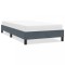 vidaXL Cadru de pat fără saltea, gri &icirc;nchis, 80x210 cm, catifea 4101332