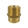 Fiting filetare alamă niplu dublu redus 1/2&quot; IG x 3/4&quot; AG