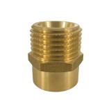 Fiting filetat alamă niplu dublu redus 3/4&quot; FI x 1&quot; ME