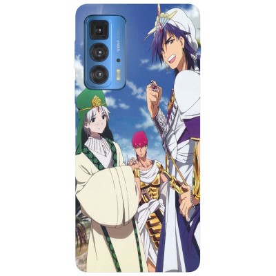 Husa compatibila cu Motorola G20 model Adventure of Sinbad Magi, Silicon, TPU, Viceversa foto