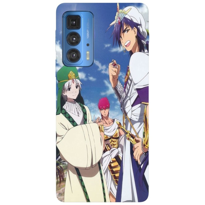 Husa compatibila cu Motorola G20 model Adventure of Sinbad Magi, Silicon, TPU, Viceversa