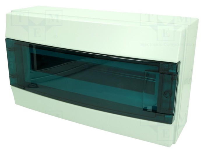 Carcasă modulară IP65 gri 18 module