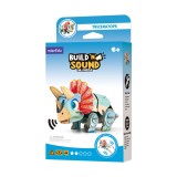 Cumpara ieftin Puzzle 3D cu sunete - Triceratops, Build n Sound