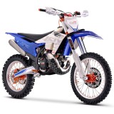 Motocicleta Cross/Enduro Asix XR99, 300cc, 2T, roti 21/19, pornire electric, alb... Cod Produs: MX_NEW A6XR99A1300RS2T21/193-7