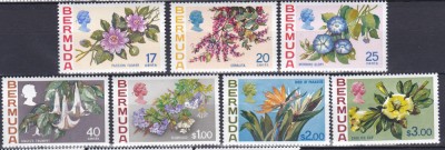 DB1 Flora Flori 1975 Bermuda 7 v. MNH foto
