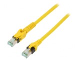 Patch cord S/FTP Cat 6a 20m Galben