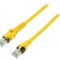 Patch cord S/FTP Cat 6a 10m Galben