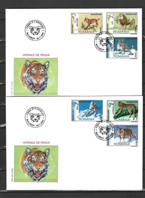 ROMANIA 2000 - ANIMALE DE PRADA, FDC - LP 1532 foto