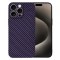 Husa pentru Apple iPhone 15 Pro Max, Techsuit, Carbonite FiberShell, Mov
