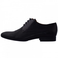 Pantofi eleganti barbati, din piele naturala, marca Gino Rossi, MPV667-01-32, negru 45 foto